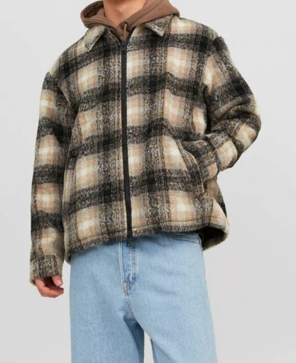 Jack&amp;jones Jarcole jacket Ln pánská jarní košilová bunda vel. M