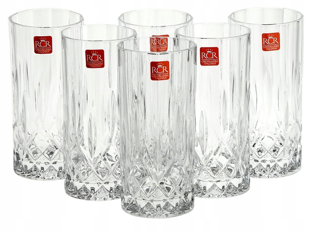 

Rcr Opera ekskluzywne szklanki long drink 350ml