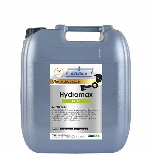 

Olej hydrauliczny Hl 46 opakowanie 10l