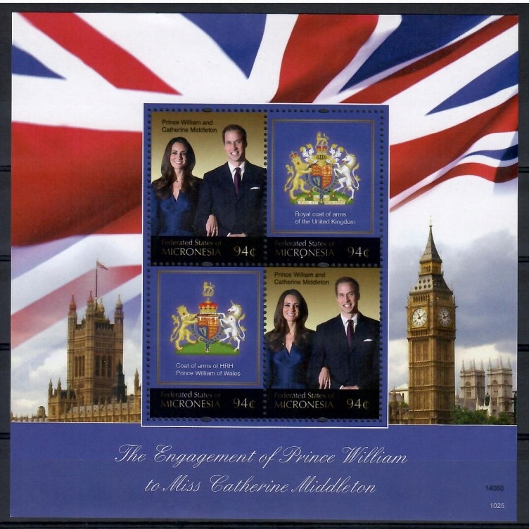 Mikronezja 2011 Mi ark 2187-2189 Czyste **