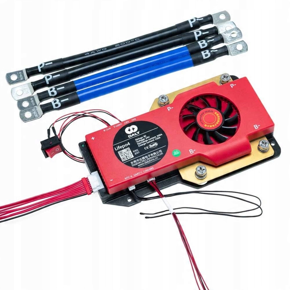 Modul Smart Bms 8S 300A LiFePO4 Balanser-S Bt, WiFi