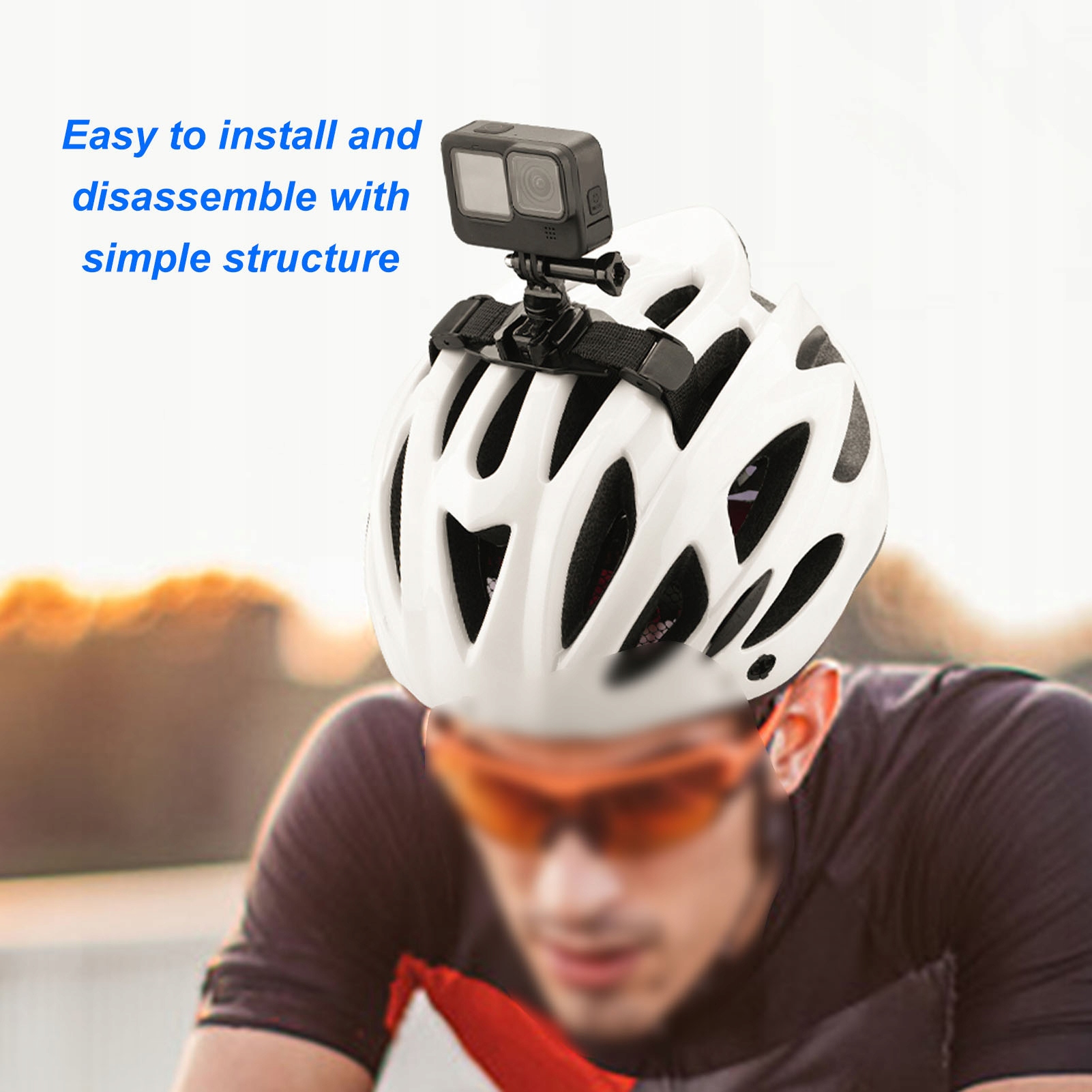 UCHWYT DO KASKU NA PODBRÓDEK DO GOPRO Model 2214210133711