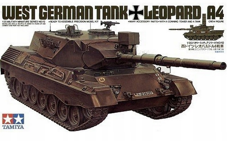 1:35 Tamiya 35112 West German Leopard A4+