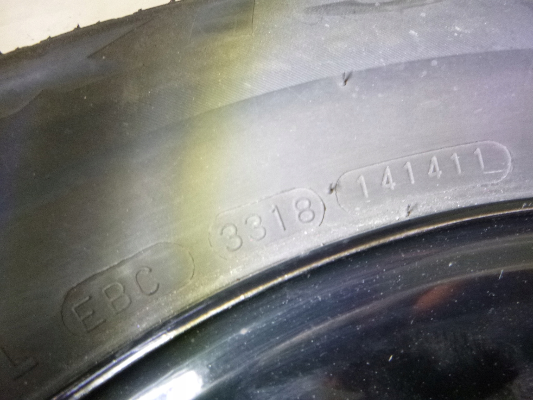 discs aluminium + tyres Mercedes ML W163 16