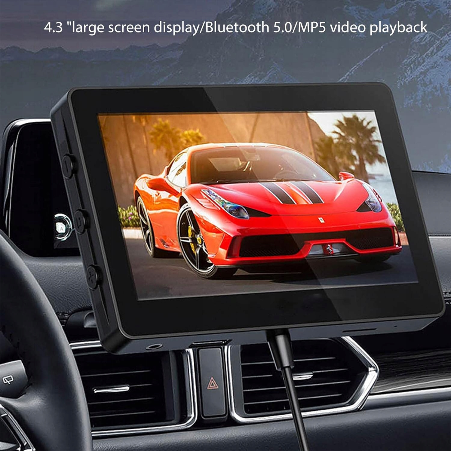 WYŚWIETLACZ WIELOFUNKCYJNY EKRAN SAMOCHODOWY USB 4,3CALOWY MP5 M6 TECHIGHER Producent bez marki