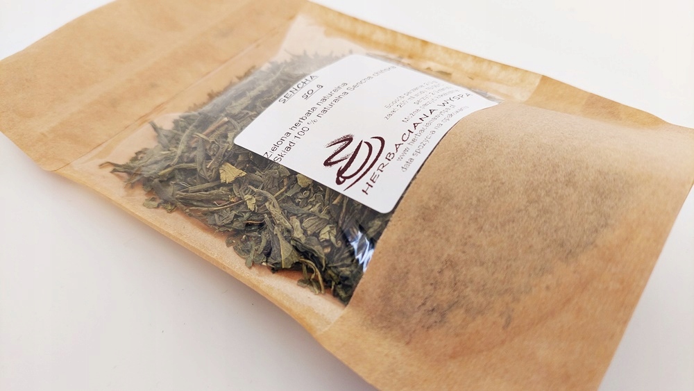 SENCHA CHINA 50 g herbata zielona NATURALNA zdrowa EAN (GTIN) 3729845498946