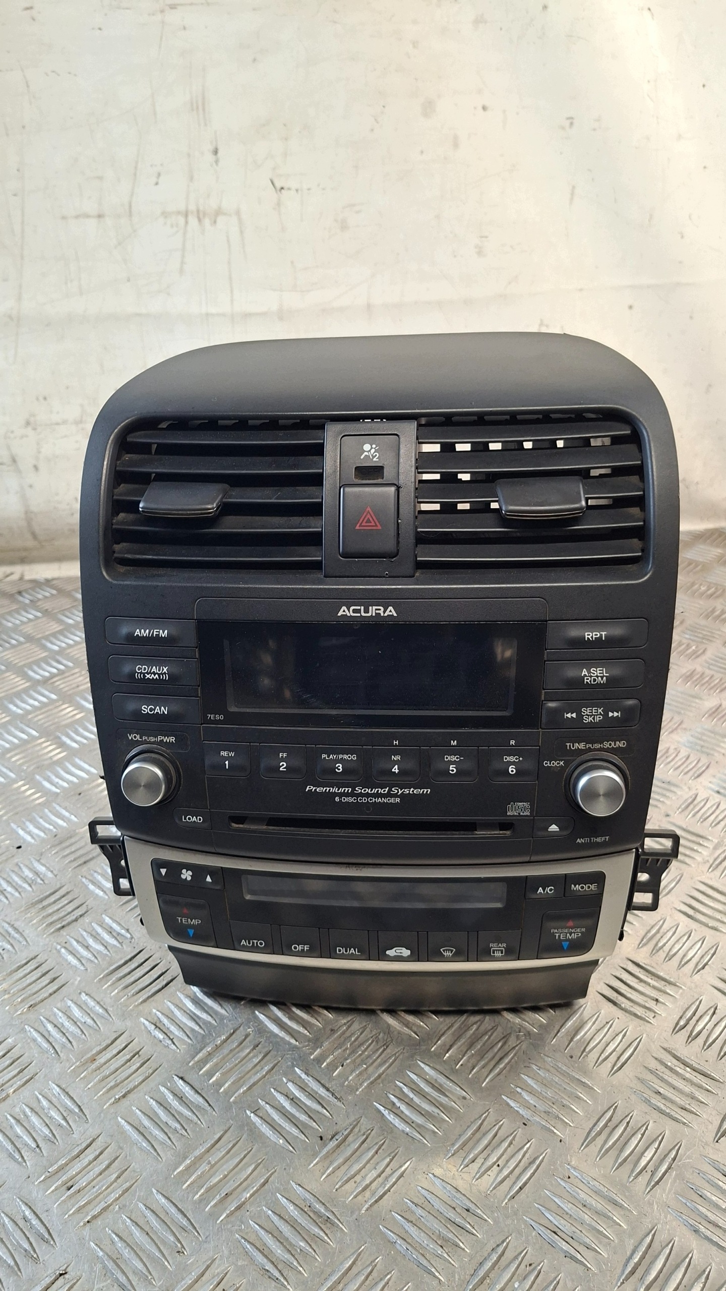 RADIO PANEL des lüfters HONDA ACURA TL