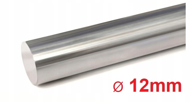 

W12 Wałek liniowy prowadnica fi12 h6, L=500mm Cnc