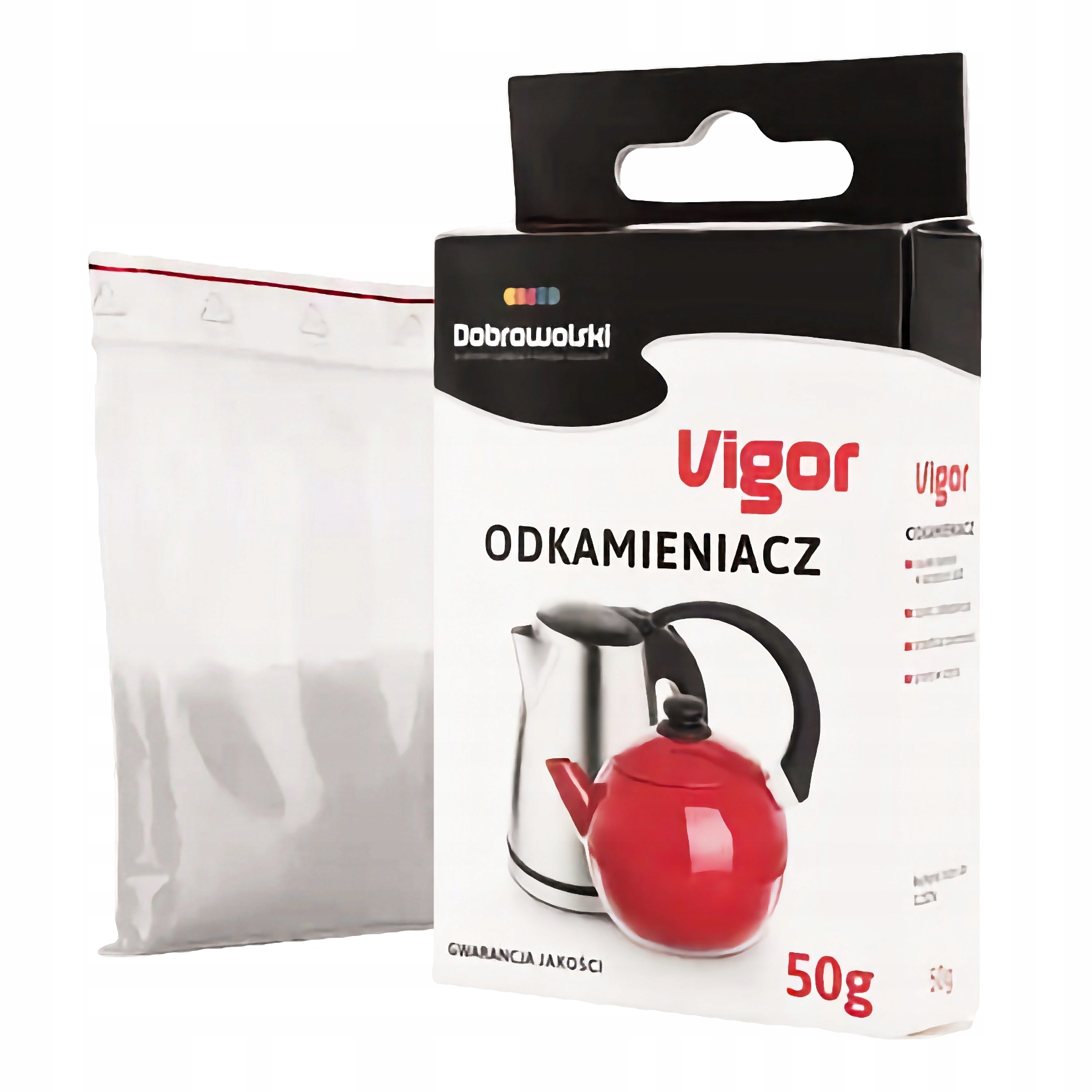 

Odkamieniacz w proszku do ekspresu, czajnika 50g