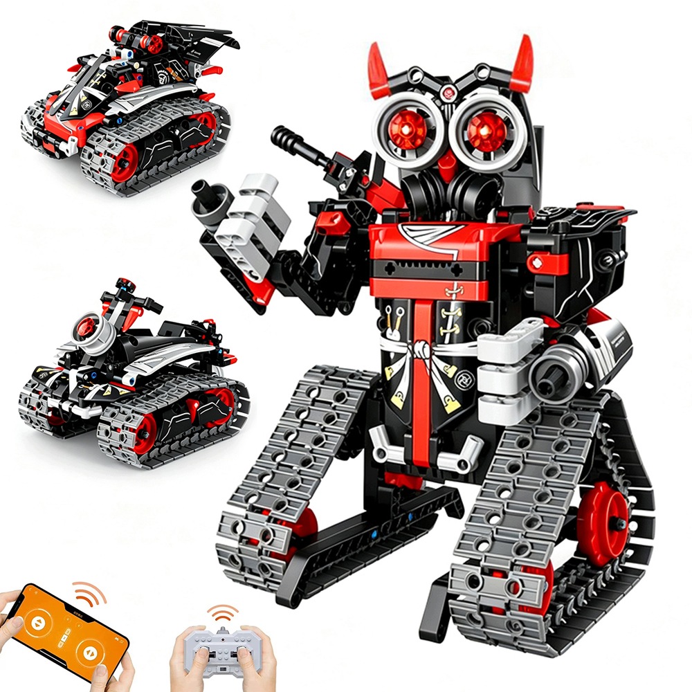 Klocki techniczne Sterowany Robot Auto 3w1 419el.