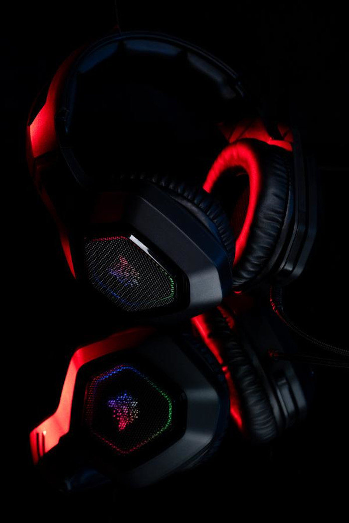 ONIKUMA K10 SŁUCHAWKI Z MIKROFONEM DO GIER ROZMÓW PRACY ONLINE KOMPUTERA Kolor czarny