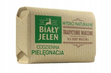 

Biały Jeleń, Mydło w kostce, Len, 100g