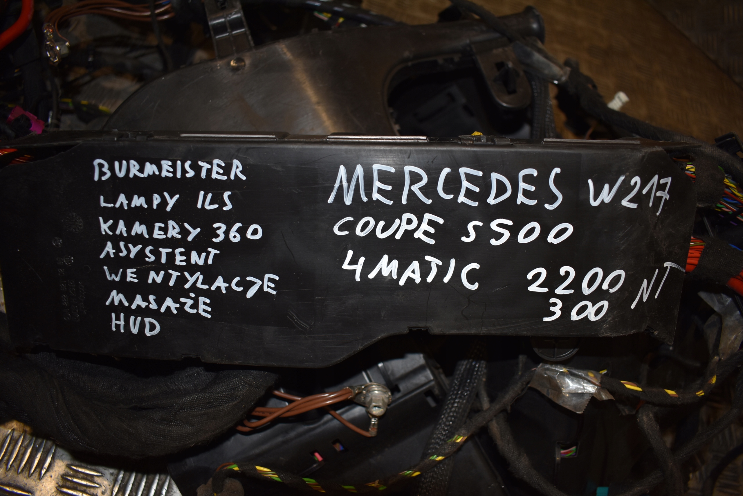 IDEALNA cablaggio KPL MERCEDES W217 COUPE S500 4 MATIC 1