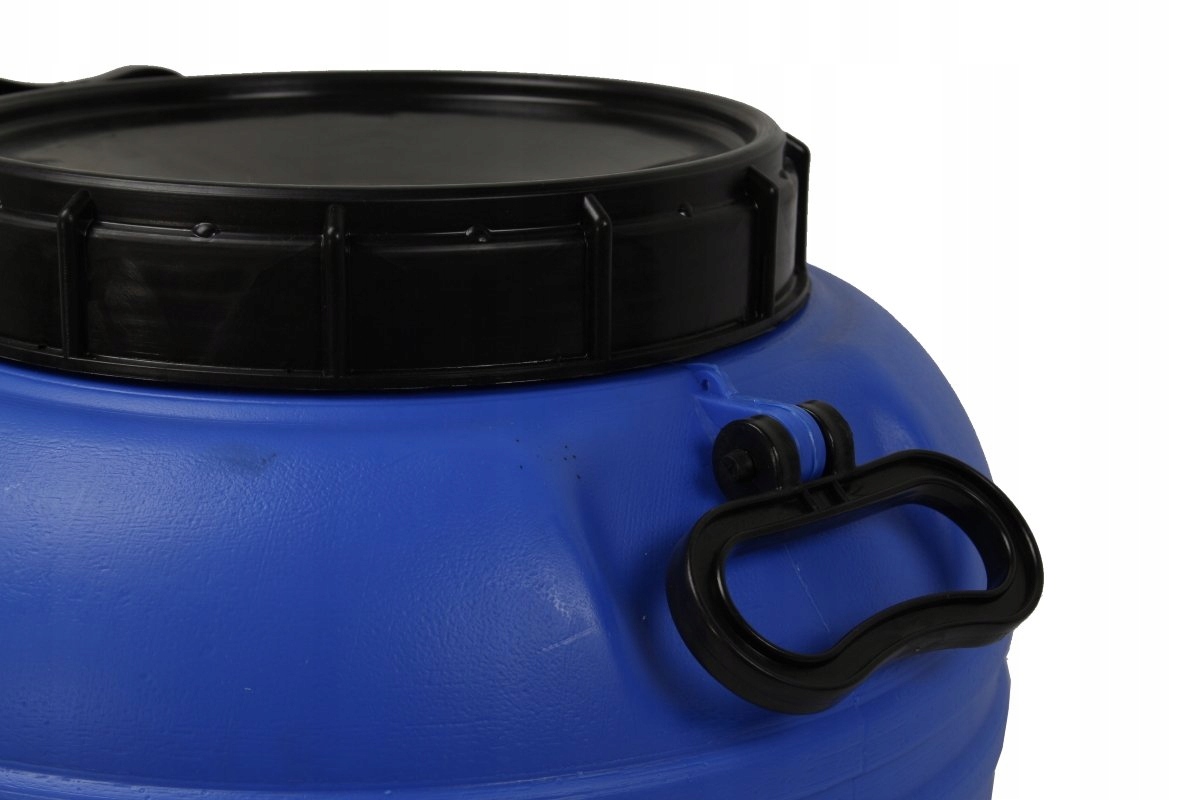 BECZKA PLASTIKOWA 60L POJEMNIK DO KISZENIA WINO NIEBIESKA CN6 60L ATEST Kod producenta beczka zbiornik na deszczówkę