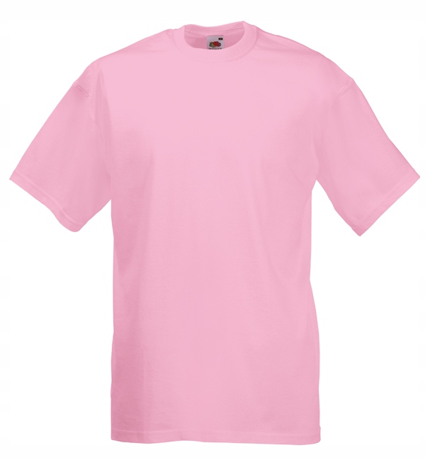 

T-shirt Koszulka męska Fruit Valueweight Róż 3XL