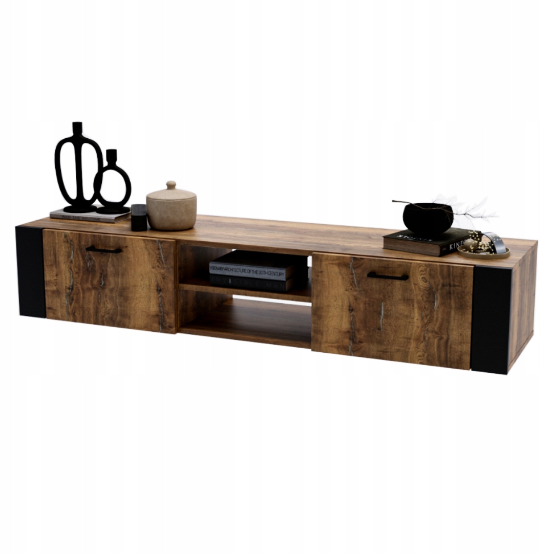 

Szafka szafa Rtv 160 loft retro dąb wisząca Karo