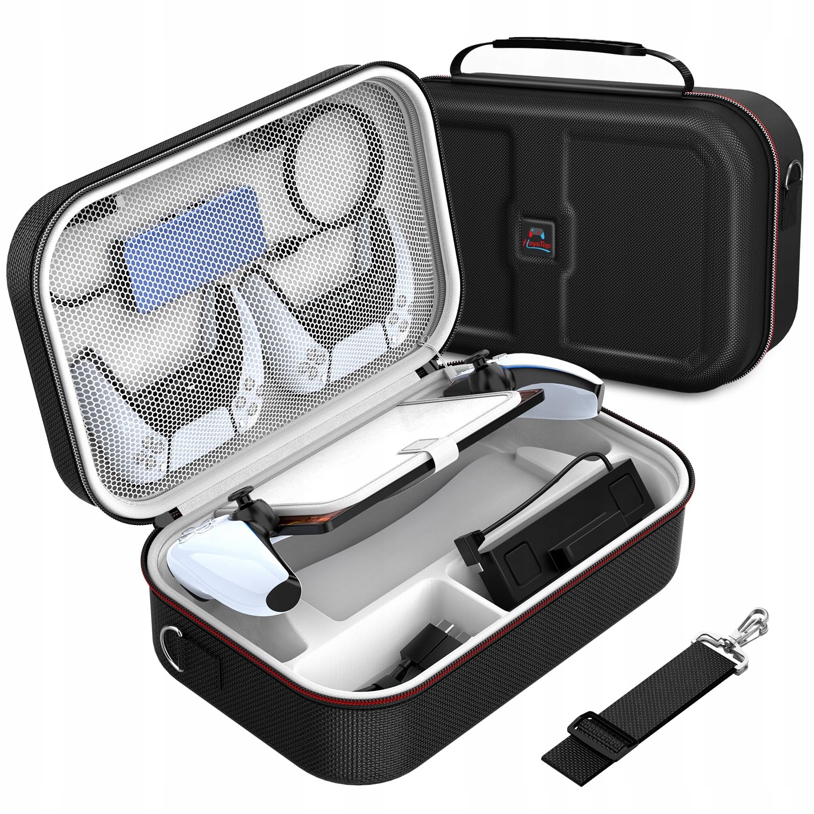 Etui Kompatybilne Z PlayStation PS5 Czarne Heystop