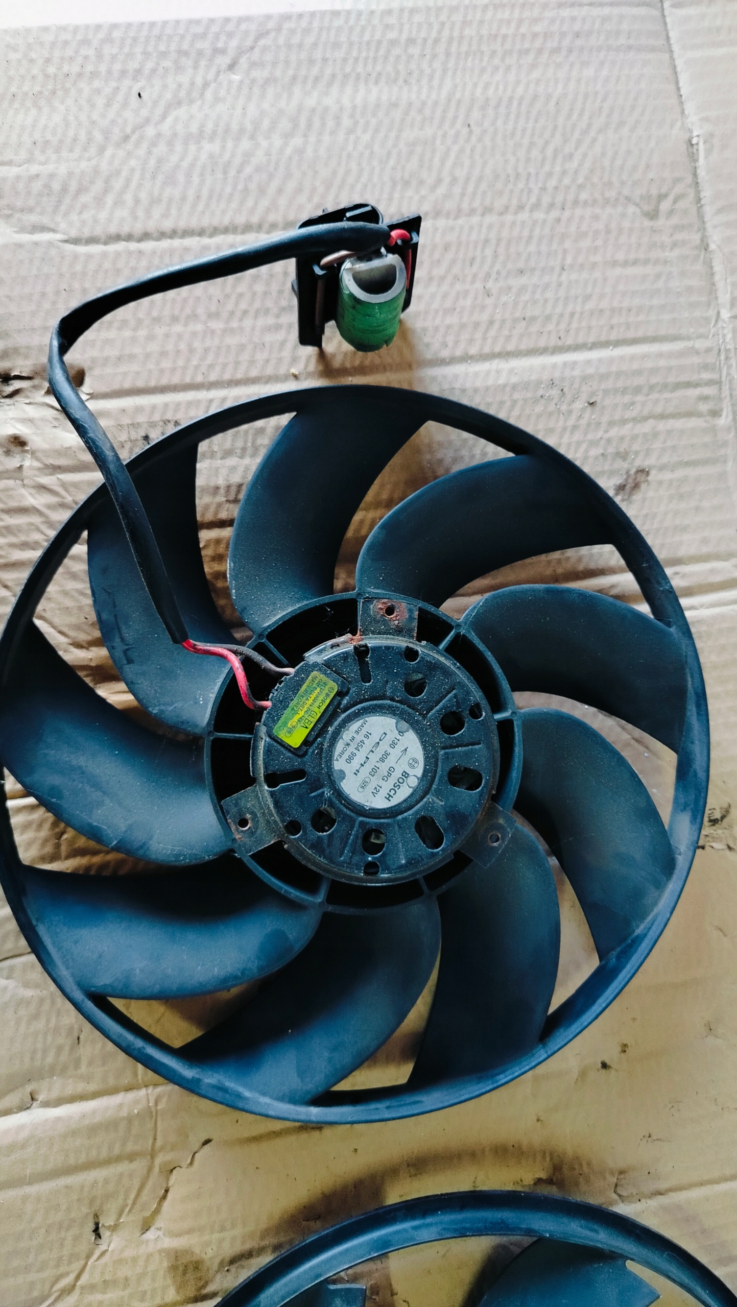 ventylátory ventilátor chladiče CHEVROLET CRUZE 2.0 VCDI