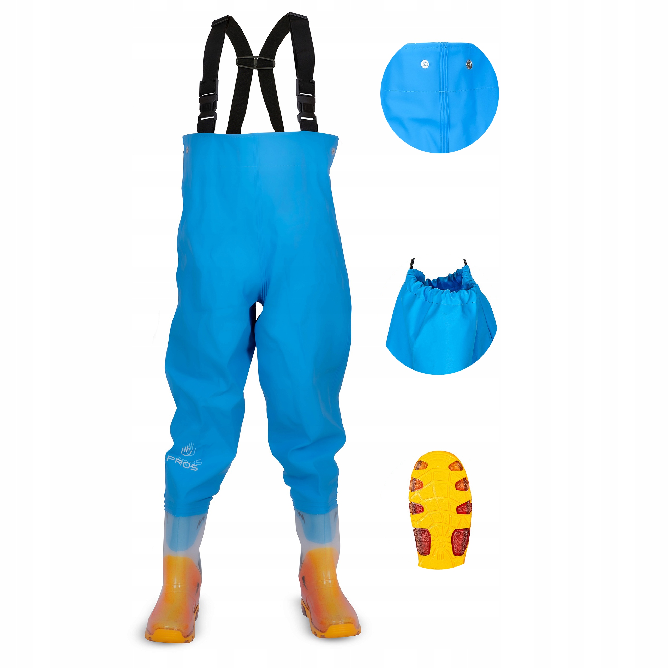 Dětské kalhoty s kalošovými kalhotami pro deštivé dny Polské