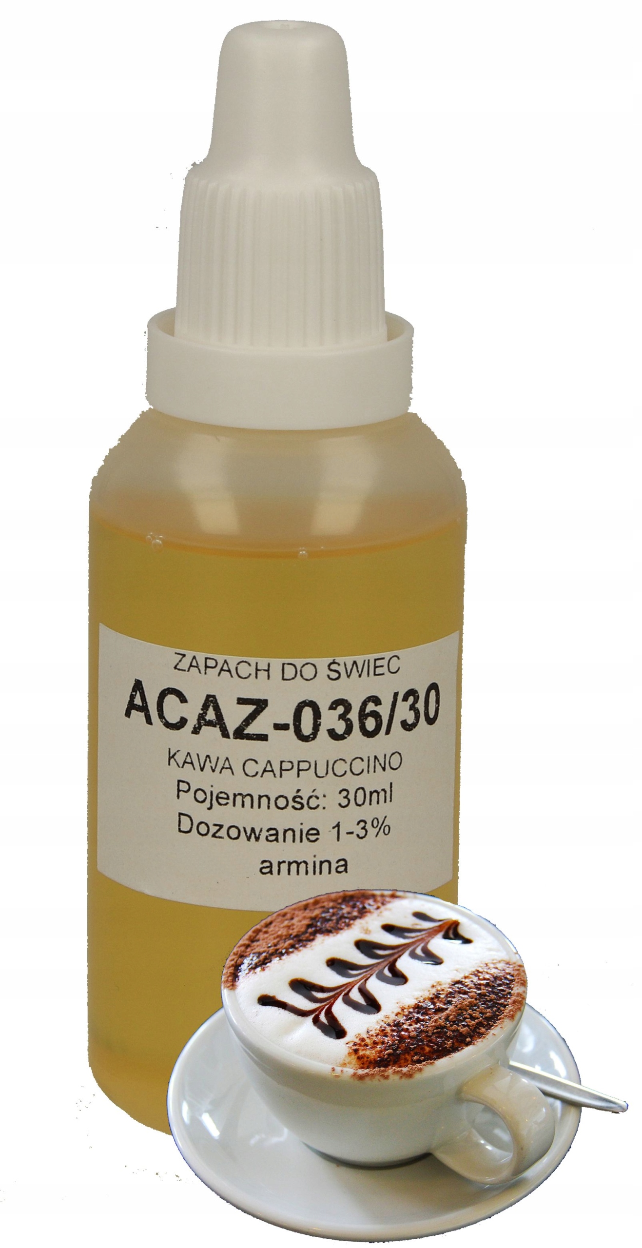 

Zapach Do Świec Parafiny Wosku Kawa Cappucino 30ml