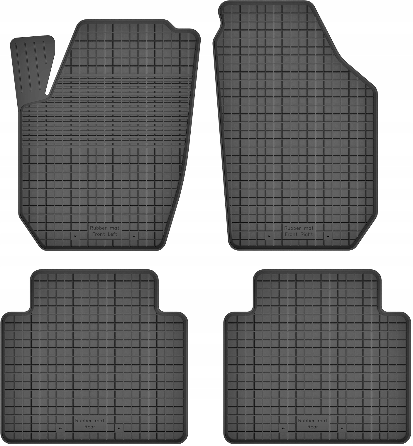 

Dywaniki gumowe korytka do Seat Toledo 4 IV 12-19
