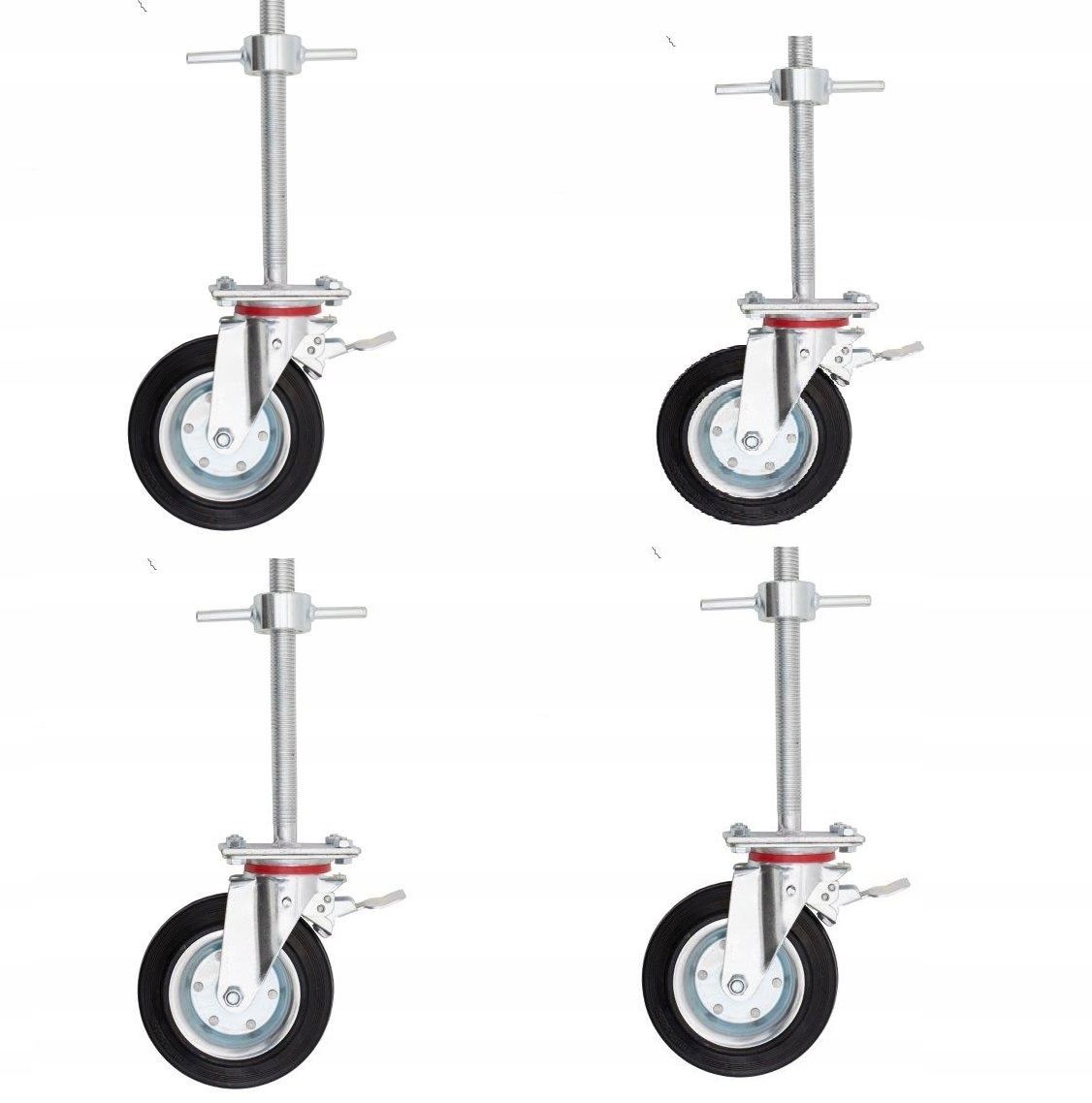 Kola pro varšavské lešení 125 mm šroub 250 mm