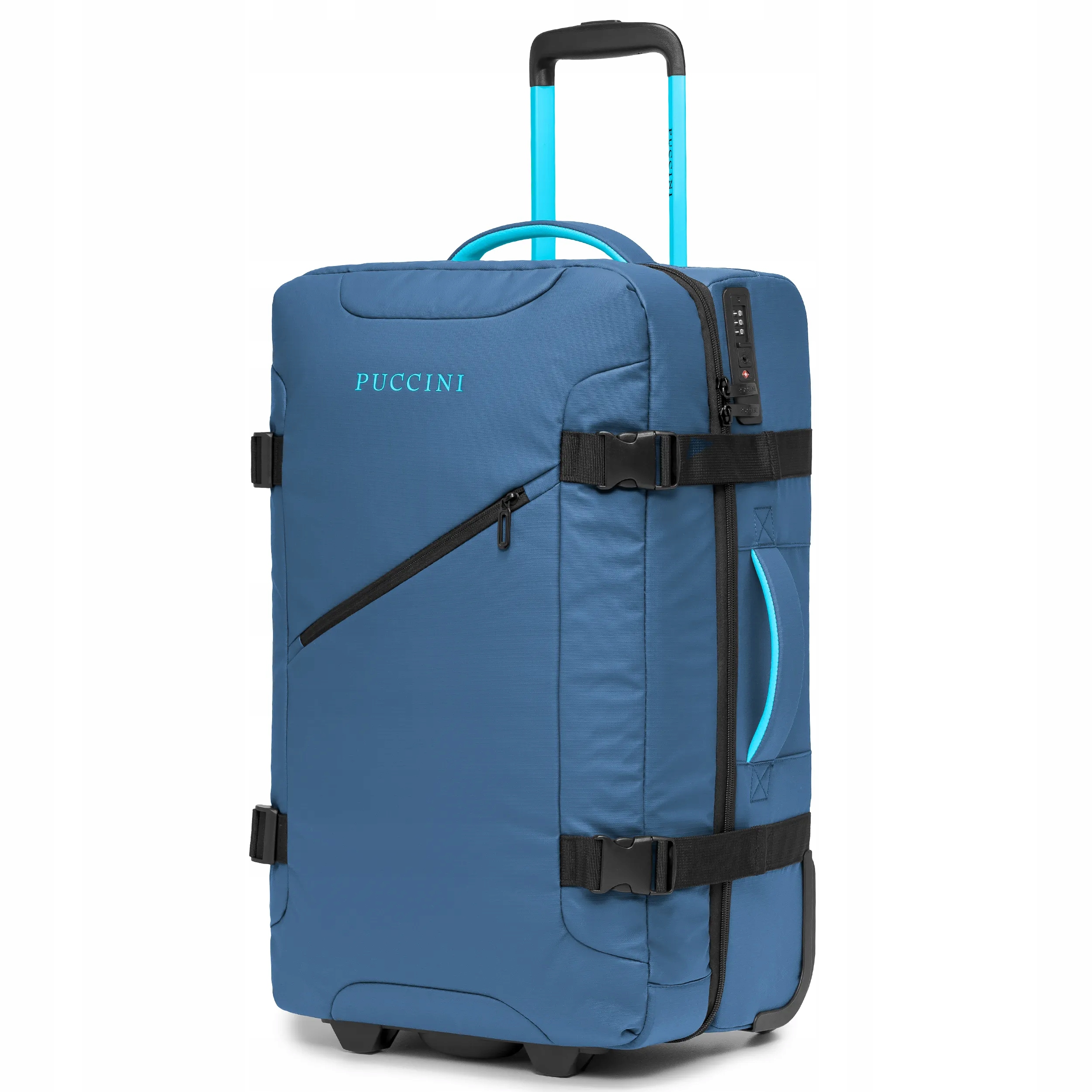Puccini Walizka miękka średnia poliester EM50249B-7A 54 l