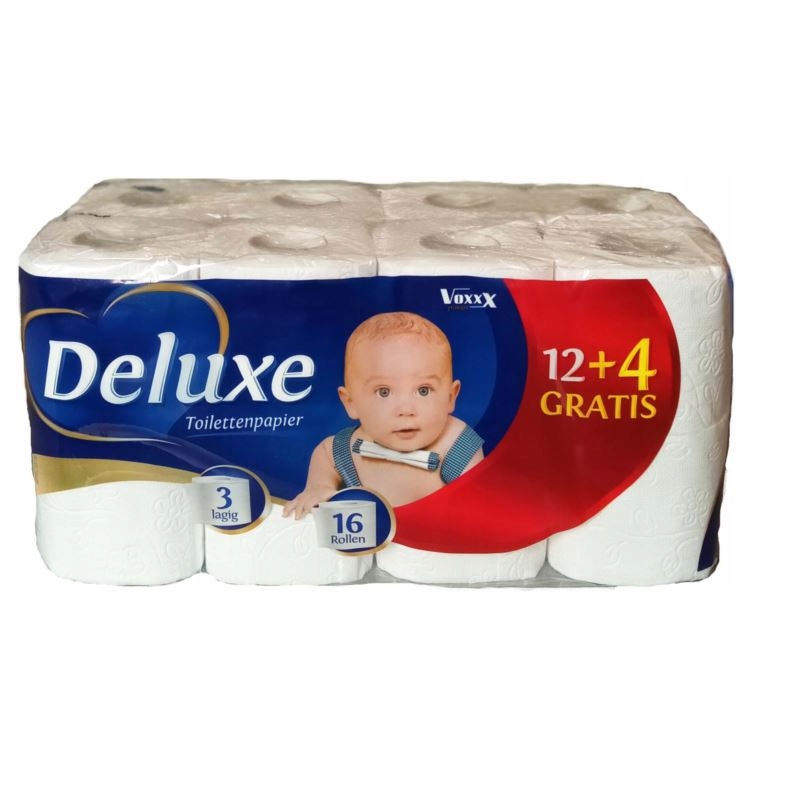 

Papier toaletowy bezzapachowy Deluxe 16 szt