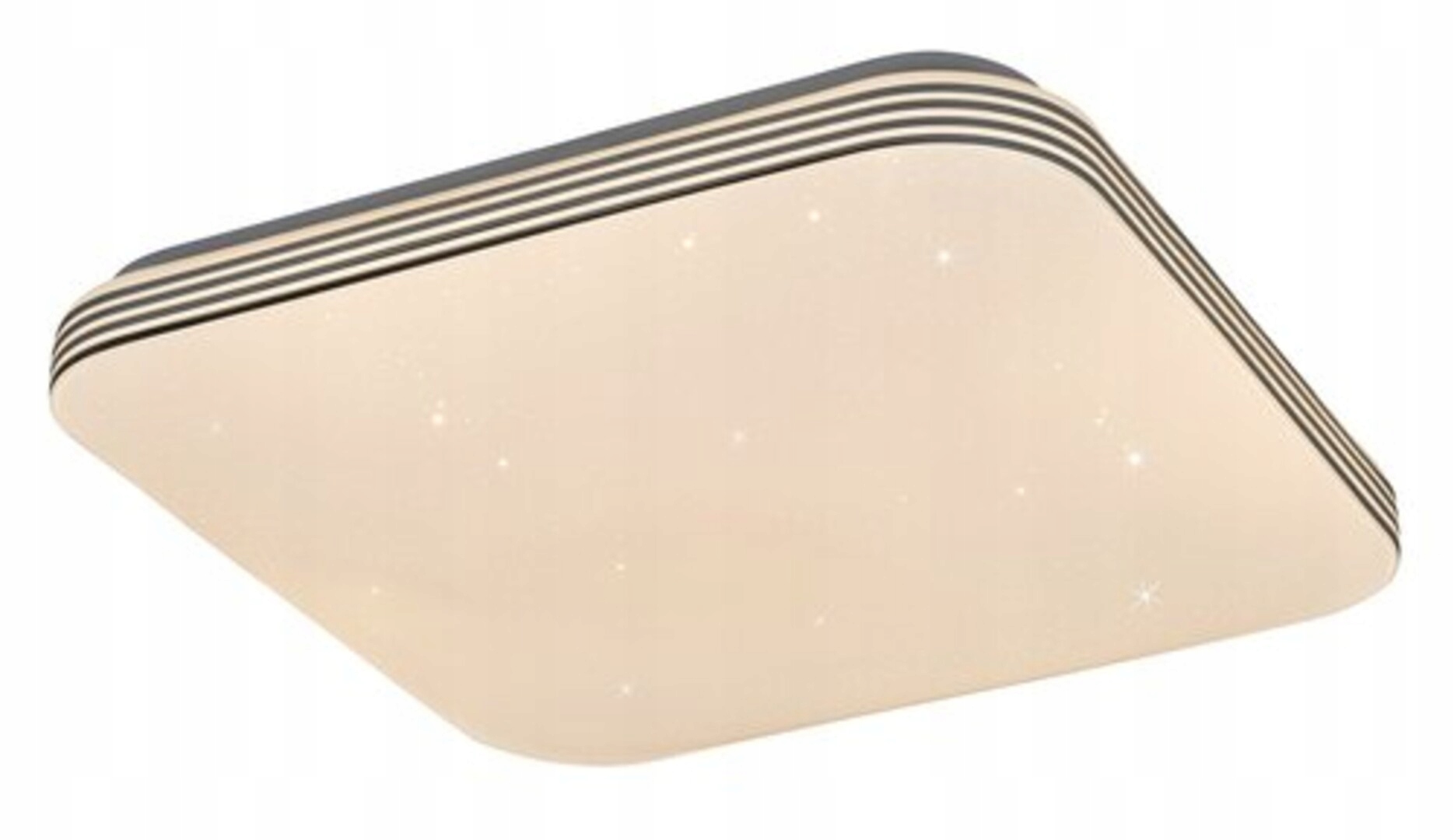 Stropné Svietidlo hviezdny efekt 53 cm Led 36 W biely štvorcový Oscar 3409 Rabalux