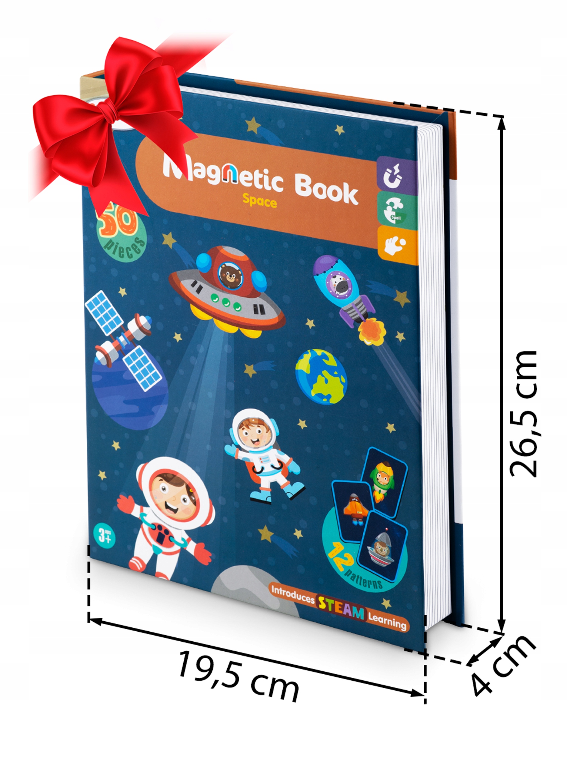 Magnetic Puzzle Book Cosmos Stars, Zabawki \ Edukacyjne \ Układanki
