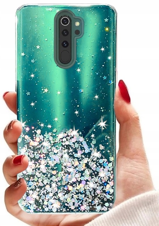 Etui GLITTER BROKAT do Xiaomi Redmi Note 8 PRO +9H Marka CosmoTel