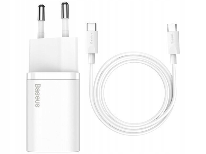 

Biała Ładowarka sieciowa Baseus TZCCSUP-L01 25W