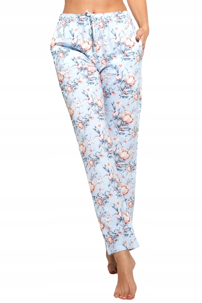 Spodnie piżamowe damskie 690/31 Cornette XXL kwiat