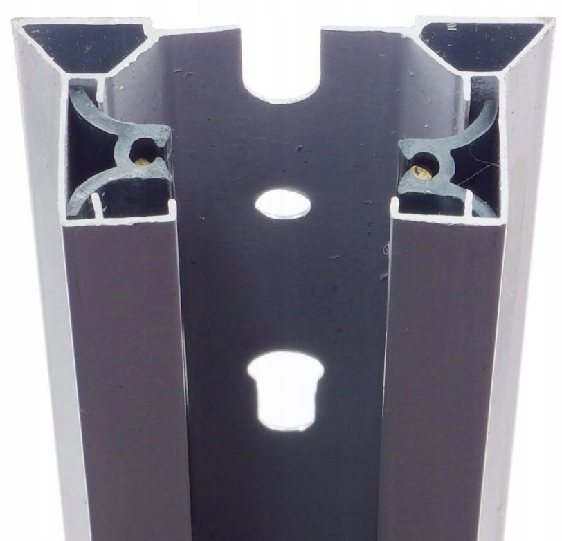 Szynoprzewód ZX, szyna 1-faza natynkowa 1 m biała Długość 1 m