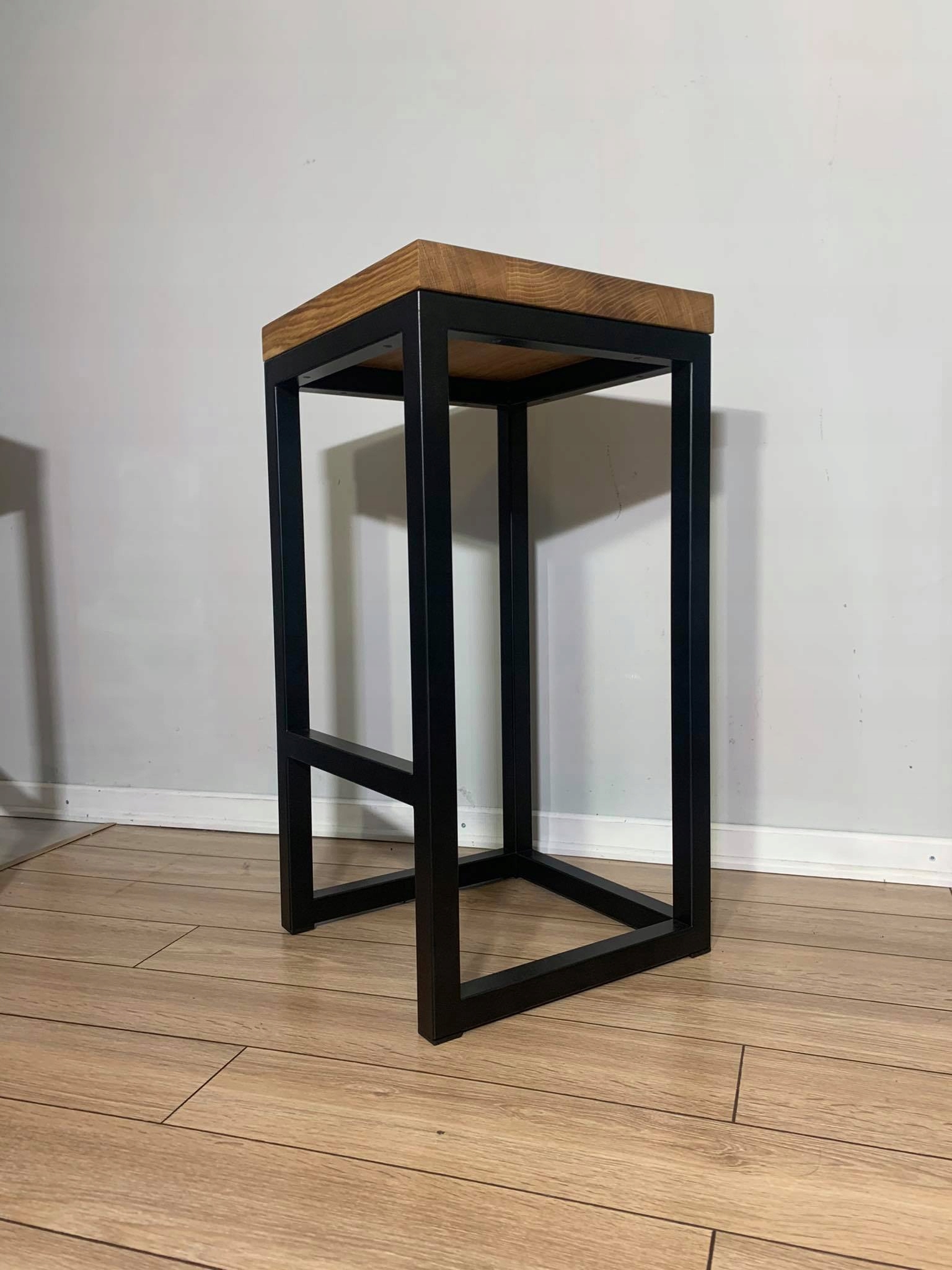 HOKER LOFT DĄB NATURALNY STOŁEK KRZESŁO BAROWE Marka inna