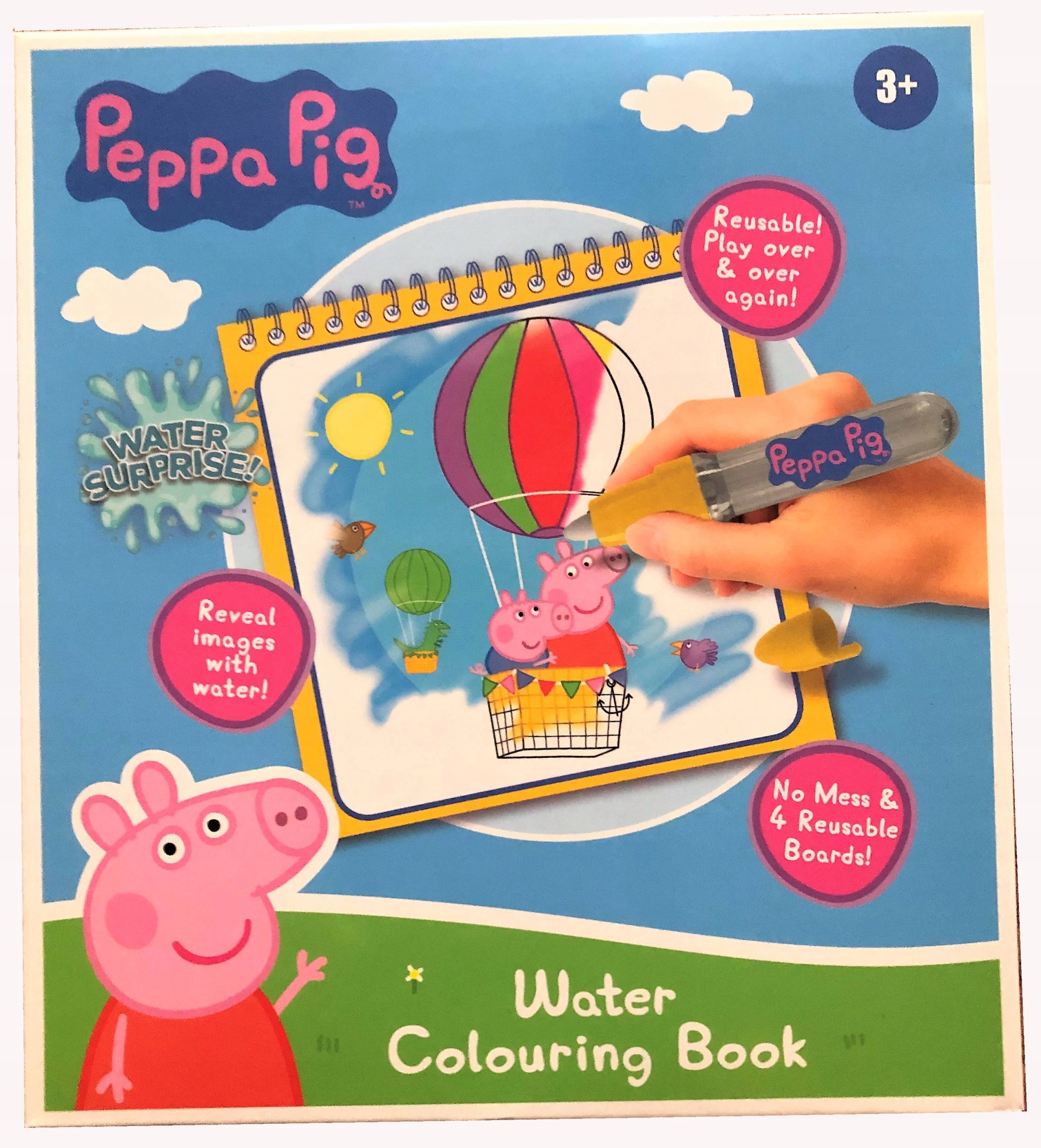 Wodne malowanie Świnka Peppa wodna kolorowanka