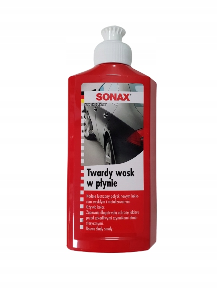 

Sonax Wosk Twardy W Płynie Nabłyszcza Lakier 250ML
