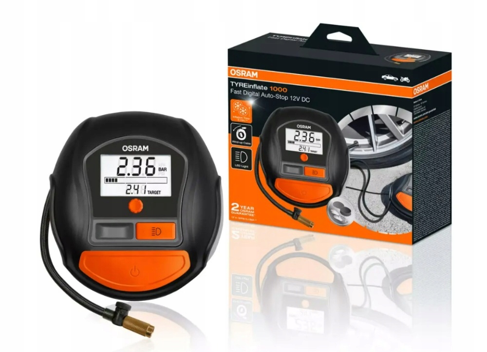 Osram TYREinflate prenosný kompresor, typ 1000
