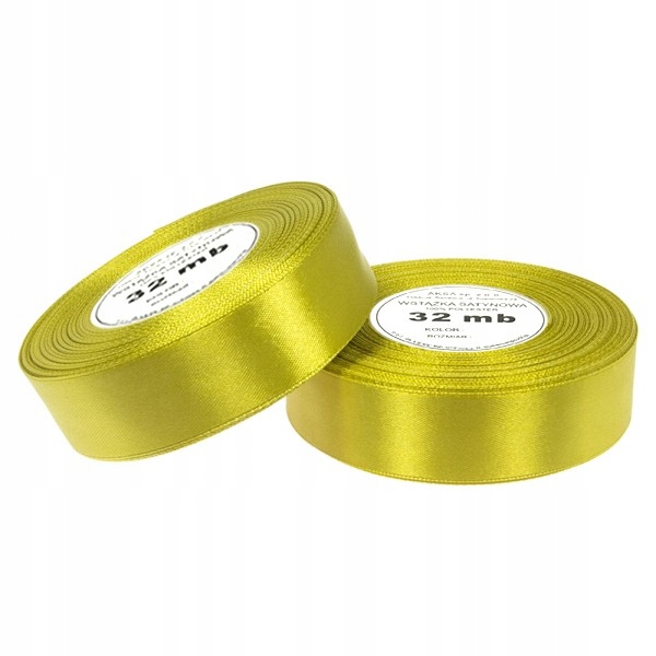 

Wstążki wstążka tasiemka satynowa oliwkowa 25mm