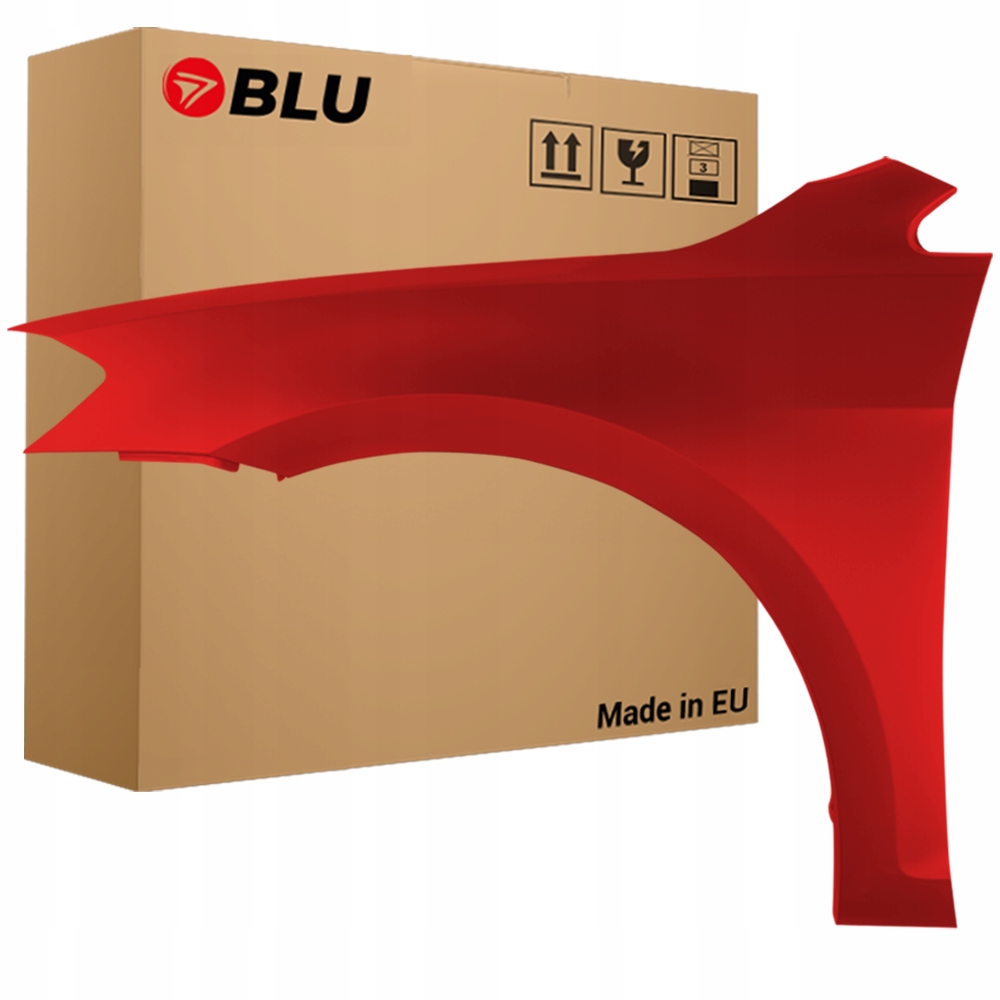 Blu Blatník Vw Golf VII 7 LY3D levý červený 17- přední lift