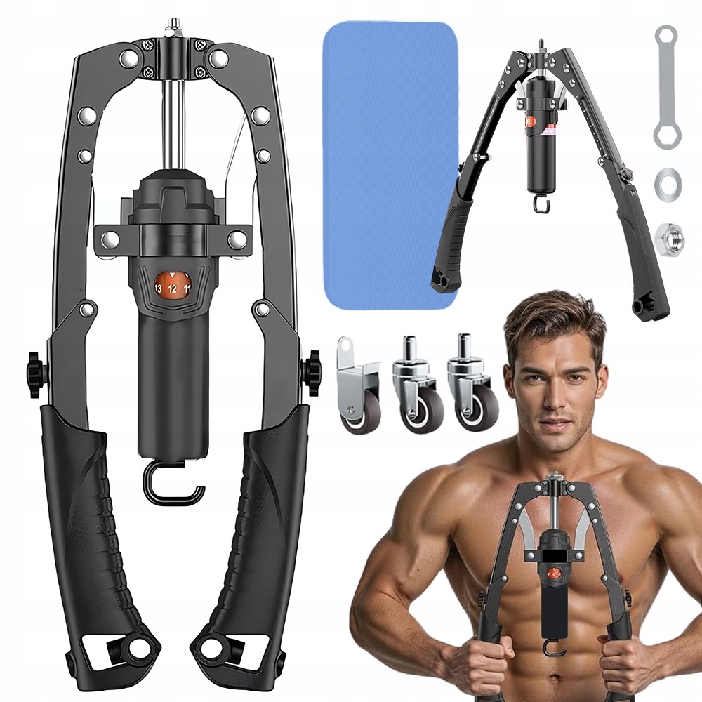 Hydraulický Nastavitelný Expandér 10-200 Kg 3V1 S Protiskluzovými Úchyty