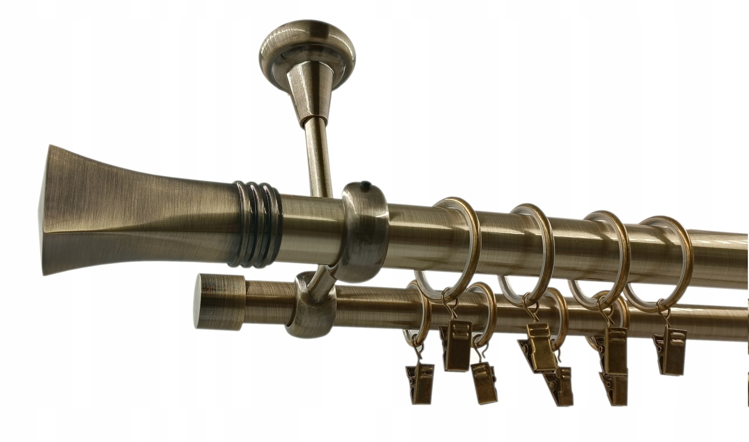 Stropná Karnisz 25+19 mm Zlato Antik 300 Malaga