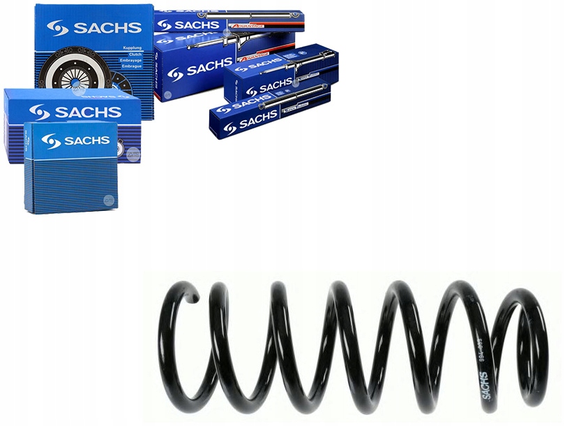 Sac994 033 SPREZYNA ХОДОВОЙ ЧАСТИ ЗАД. L/ПРАВ. (ДЛЯ POJ.