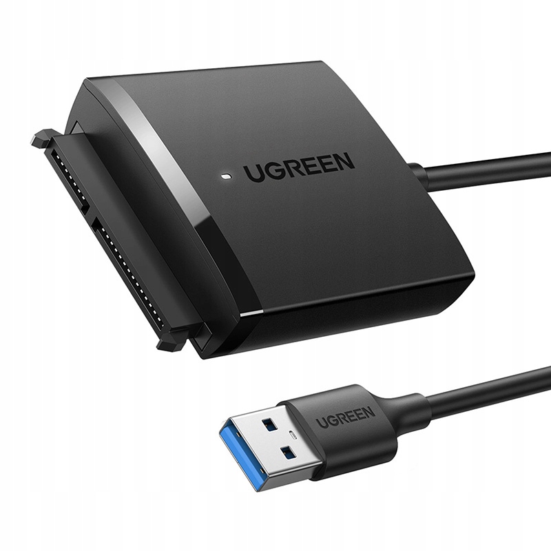 Ugreen CM257 Adapter Mostek Usb 3.0 do Sata III Hdd 3.5" Ssd 2.5" Do 12TB