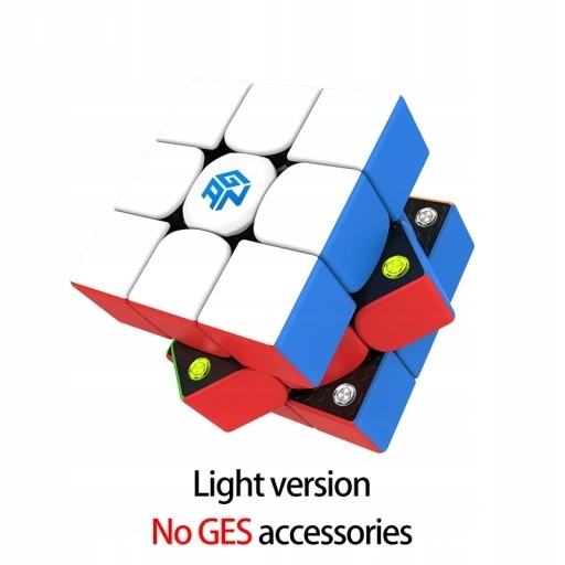 Kostka Logiczna GAN 356M 3x3x3 Stickerless Marka bez marki