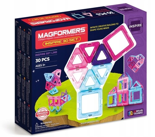 

Magformers Inspire 30 elementów