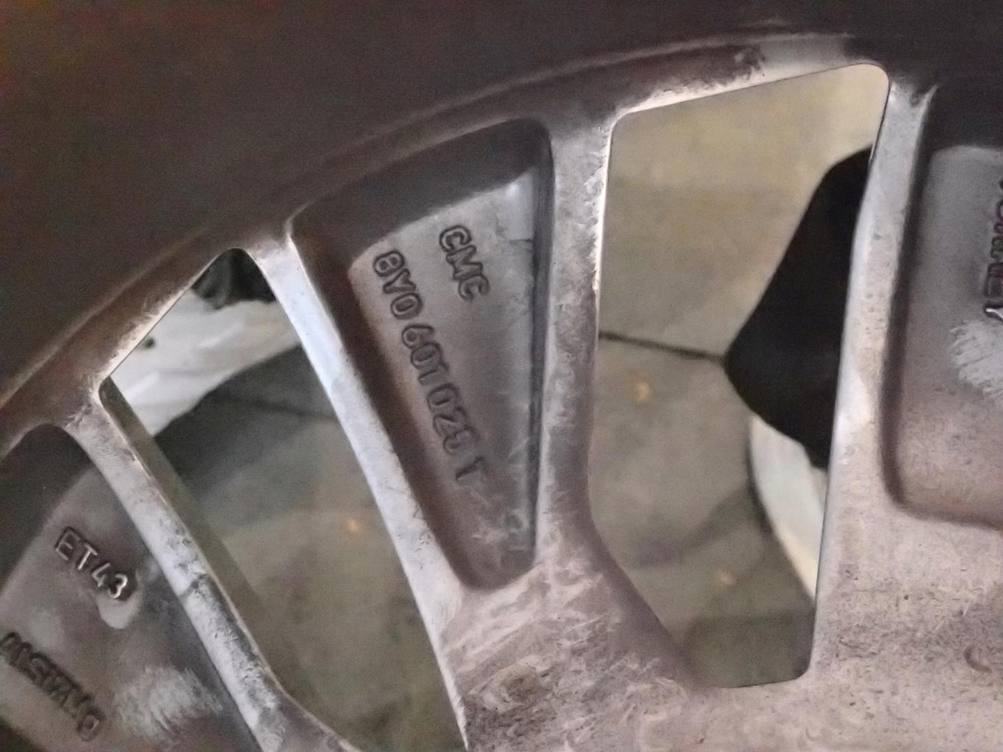disk disk AUDI 8Y0 5x112 ET43 7,5J 16" 8Y0601025T