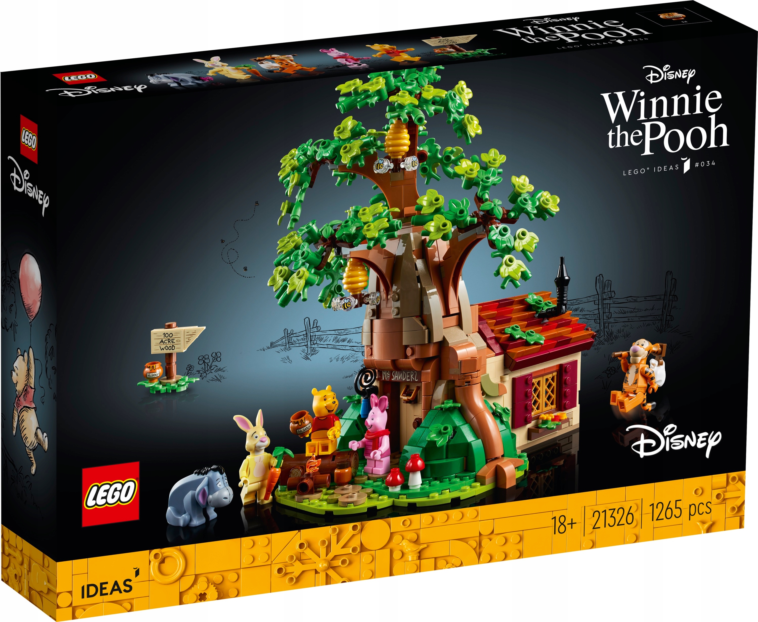 

Lego Ideas Kubuś Puchatek 21326