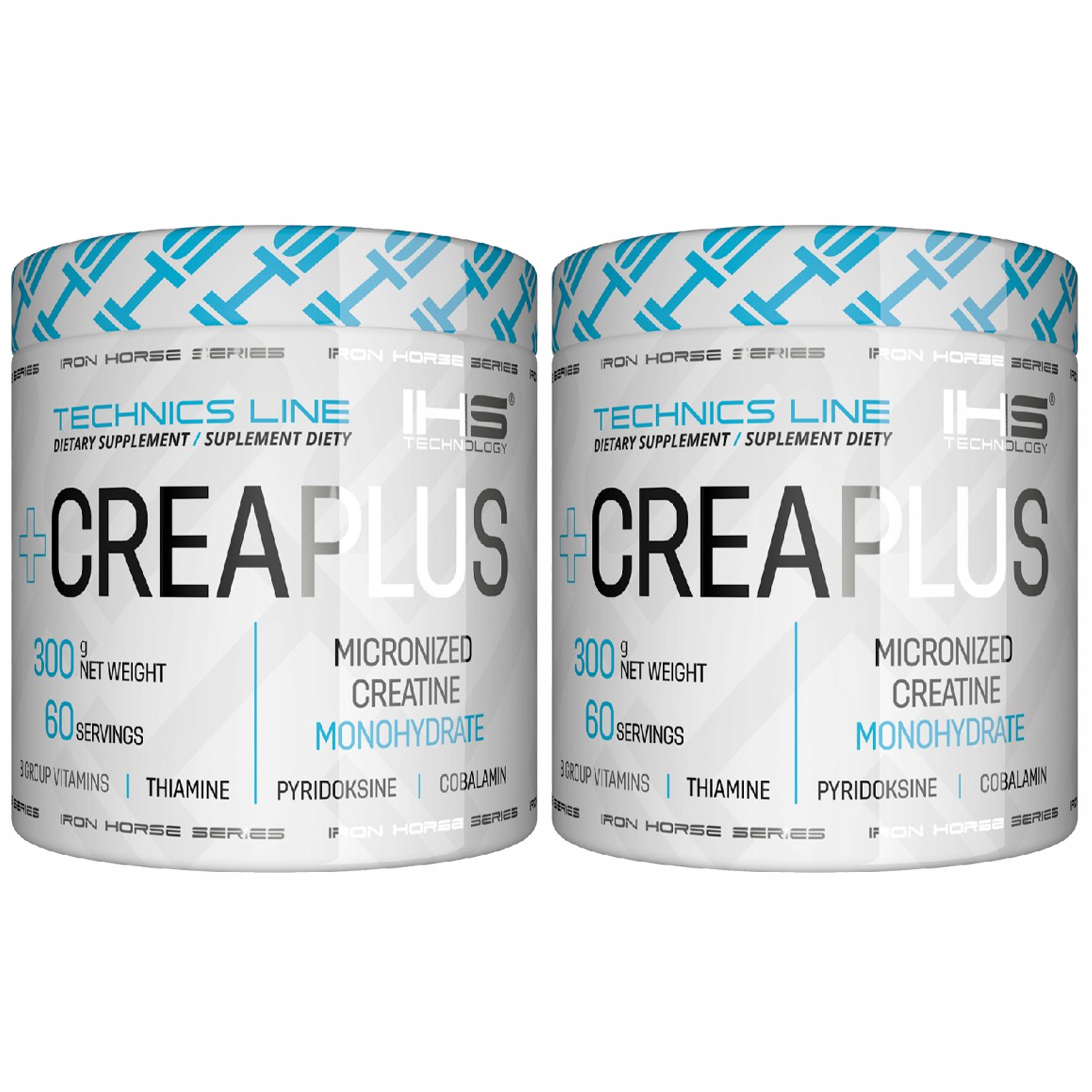 2x Iron Horse Crea Plus 300 g Silná Silueta Energie