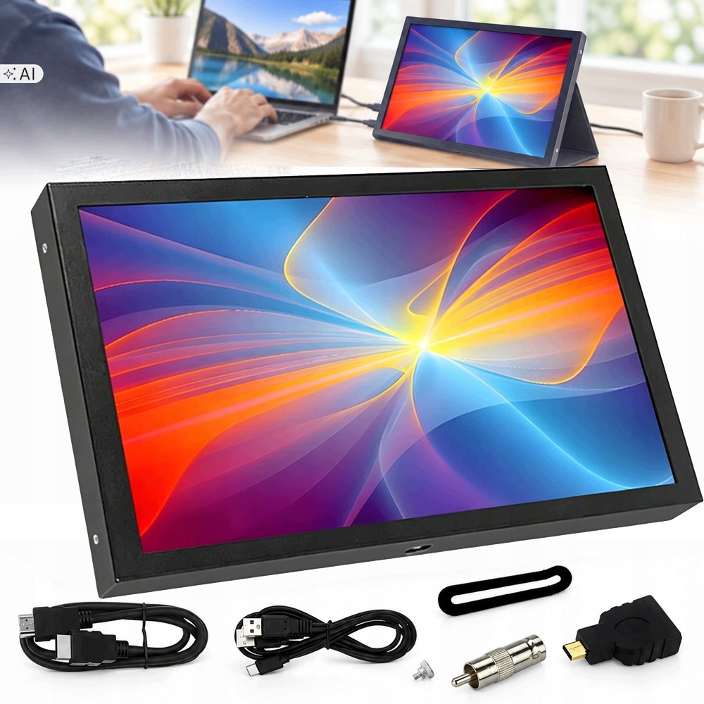 LCD monitor LCD-7CAL 7" 1024 x 600 px Ips Pls